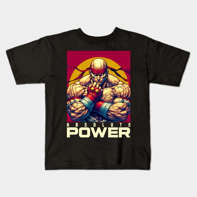 Absolute Power Kids T-Shirt by UB design